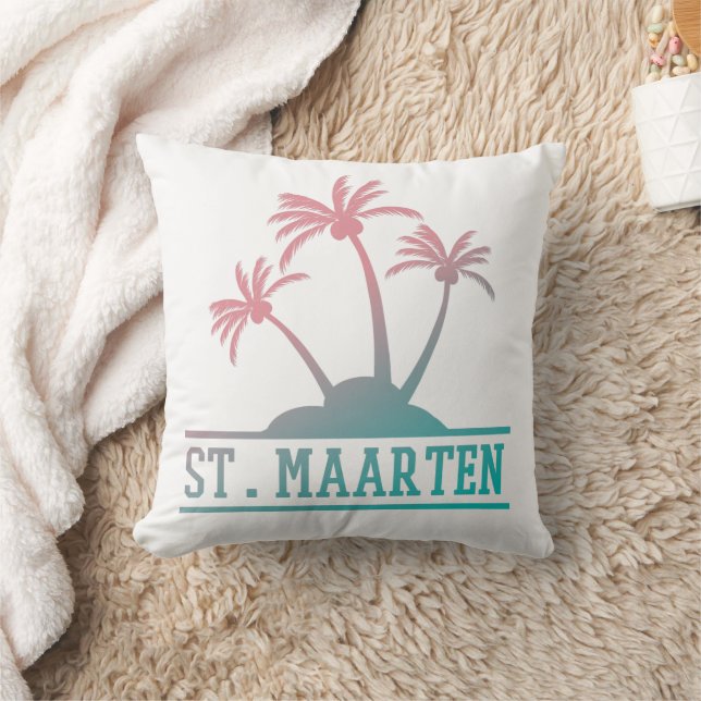 Sint-Maarten | Gradiënt Sint Martin Kussen (Deken)