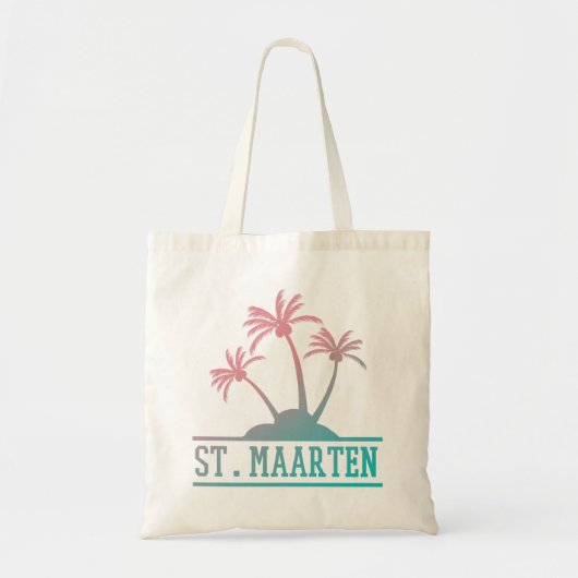Sint-Maarten | Gradiënt Sint Martin Tote Bag (Voorkant)