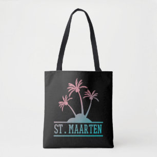 Sint-Maarten Gradiënt Sint Martin Tote Bag