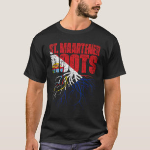 Sint Maarten Heritage Flag op Sint Maarten T-shirt