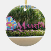 Sint-Maarten Keramisch Ornament (Voorkant)