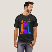 Sint Maarten Kleurrijke Bubbels T-shirt (Voorkant volledig)