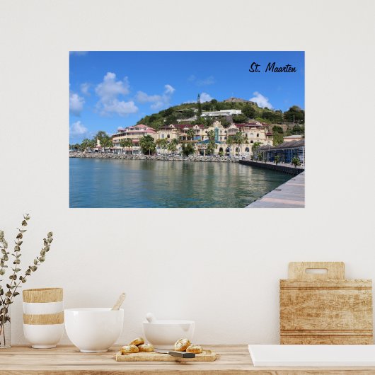 Sint-Maarten Kostfoto Poster (Keuken)