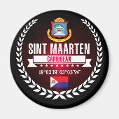 Sint Maarten Magneet (Voorkant)