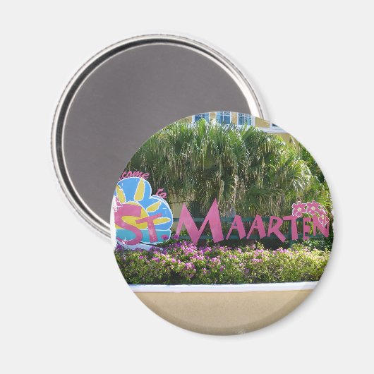 Sint-Maarten Magneet (Voorkant / Achterkant)