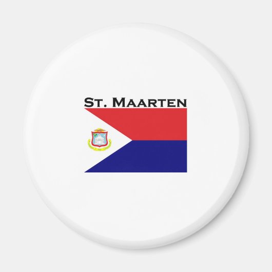 Sint Maarten Magneet (Voorkant)