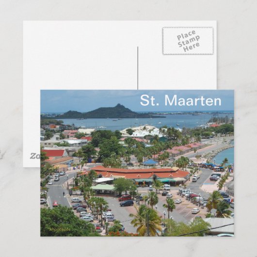 Sint-Maarten - Marigot Bay Briefkaart (Voorkant / Achterkant)