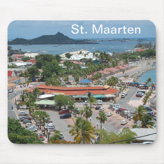 Sint-Maarten - Marigot Bay Muismat (Voorkant)