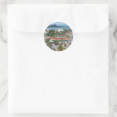 Sint-Maarten - Marigot Bay Ronde Sticker (Tas)