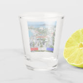 Sint-Maarten - Marigot Bay Shot Glas (Achterkant)