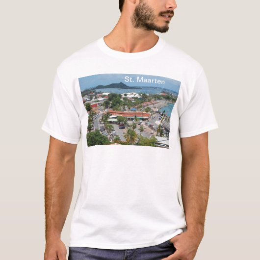 Sint-Maarten - Marigot Bay T-shirt (Voorkant)