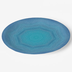 Sint Maarten Ocean Swirls Papieren Bordje