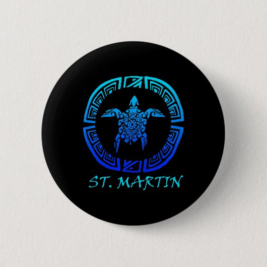 Sint-Maarten Ronde Button 5,7 Cm (Voorkant)
