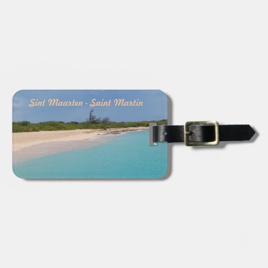 Sint Maarten - Sint Maarten Bagagelabel (Voorkant horizontaal)
