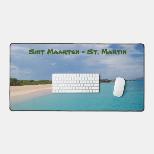 Sint Maarten - Sint-Maarten Fotocollage Bureaumat (Keyboard & Muis)