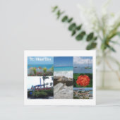 Sint Maarten-Sint-Maarten Fotografie Collage Briefkaart (Staand voorkant)