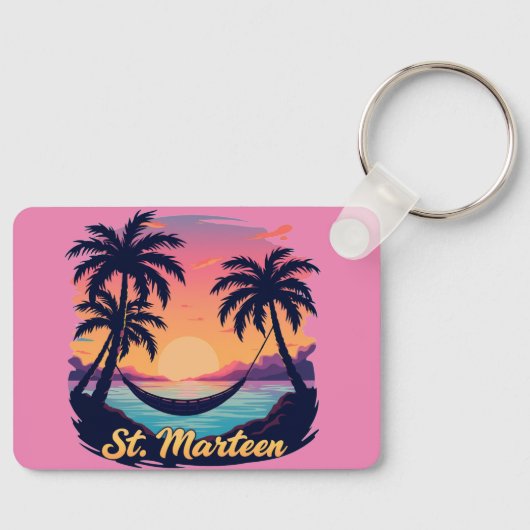 SINT MAARTEN SLEUTELHANGER (Voorkant)