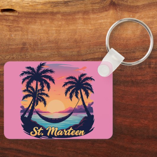 SINT MAARTEN SLEUTELHANGER (Voorkant)