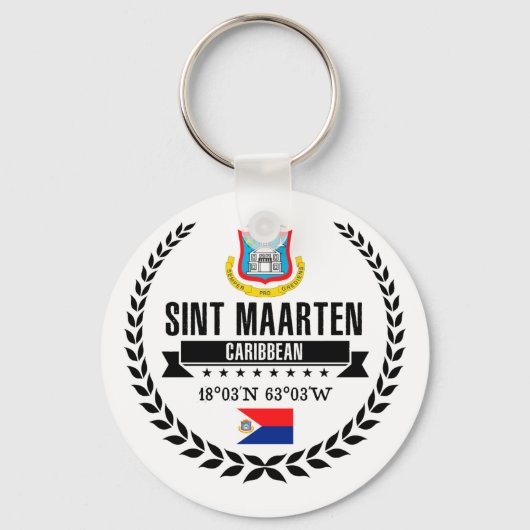 Sint Maarten Sleutelhanger (Voorkant)