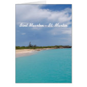 Sint Maarten - St. Martin Beach Scene (Voorkant)