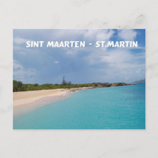 Sint Maarten - St. Martin Beach Scene Briefkaart