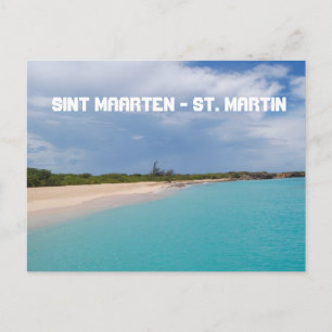 Sint Maarten - St. Martin Beach Scene Briefkaart
