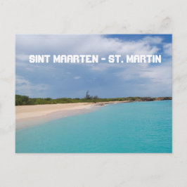 Sint Maarten - St. Martin Beach Scene Briefkaart