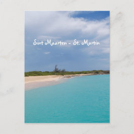 Sint Maarten - St. Martin Beach Scene Briefkaart