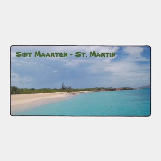 Sint Maarten - St. Martin Beach Scene Bureaumat (Voorkant)