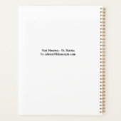 Sint Maarten - St. Martin Beach Scene Planner (Achterkant)