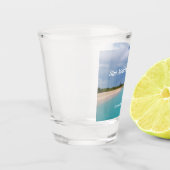 Sint Maarten - St. Martin Beach Scene Shot Glas (Links)