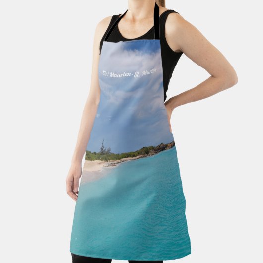 Sint Maarten - St. Martin Landscape  Schort (Insitu)