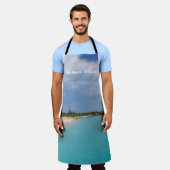 Sint Maarten - St. Martin Landscape Schort (Gedragen)