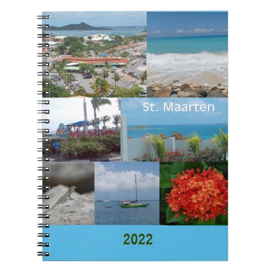Sint Maarten - St. Martin Notitieboek (Voorkant)