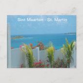 Sint Maarten - St. Martin Ocean Blue Seascape Briefkaart (Voorkant)