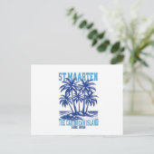 Sint Maarten, Tropisch Eiland Caraïben Briefkaart (Staand voorkant)