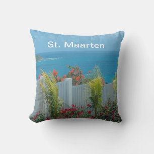 Sint-Maarten-uitzicht accentkussen Kussen