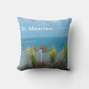 Sint-Maarten-uitzicht accentkussen Kussen