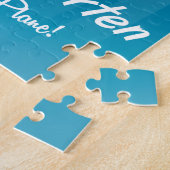Sint Maarten vakantie reisposter cartoon. Legpuzzel (Zijkant)