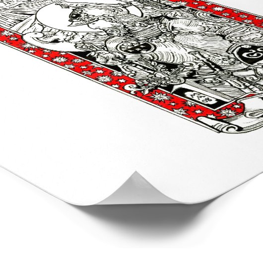 Sint-Maarten van Tours 8 x 10 inch afdrukken Poster (Hoek)