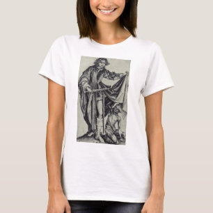 Sint-Maarten van Tours Graveerkunst T-shirt
