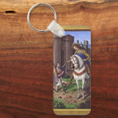 Sint-Maarten van Tours knipt zijn mantel in twee Sleutelhanger (Voorkant)