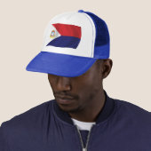 Sint Maarten Vlag Hoed Trucker Pet (In situ)