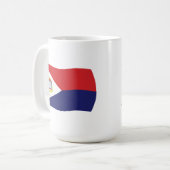Sint Maarten Vlagmokkop Koffiemok (Voorkant links)