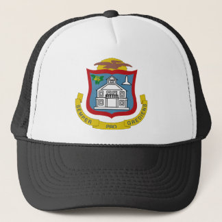 Sint Maarten Wapenmunt Trucker Pet