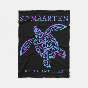 Sint Maarten Zeeschildpad Jongens Meisjes Dames Va Fleece Deken