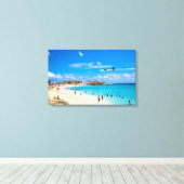 Sint Maarten Zomer Canvas Afdruk (Insitu (Houten vloer))