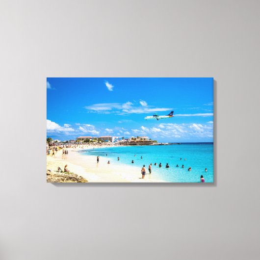 Sint Maarten Zomer Canvas Afdruk (Voorkant)