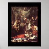 Sint-Macarius van het Egyptische Poster van liefde (Voorkant)