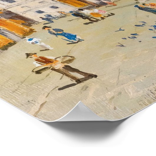 Sint-Marcus-basiliek Antonietta Brandeis Poster (Hoek)